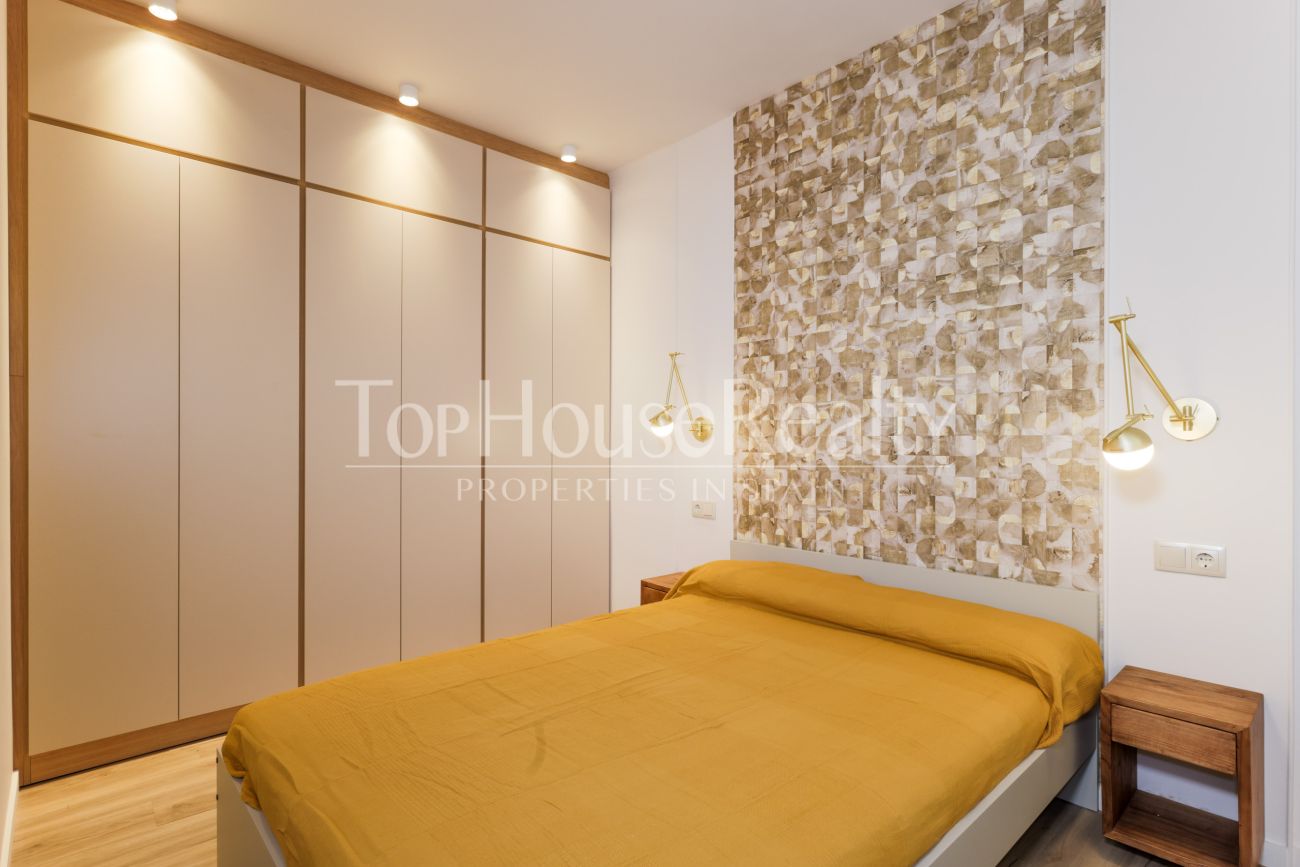 Отремонтированная квартира у подножия Монжуика