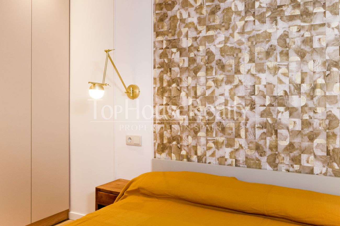 Отремонтированная квартира у подножия Монжуика